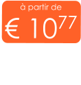 à partir de € 1077