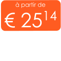 à partir de € 2514
