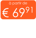 à partir de € 6991