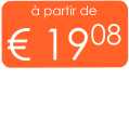 à partir de € 1908