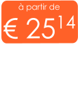 à partir de € 2514