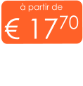 à partir de € 1770