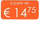 à partir de € 1475