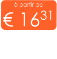 à partir de € 1631