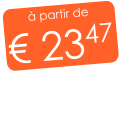 à partir de € 2347