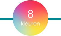 8  kleuren