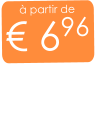 à partir de € 696