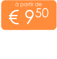 à partir de € 950