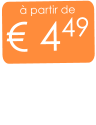 à partir de € 449