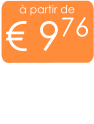 à partir de € 976