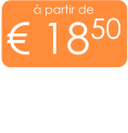 à partir de € 1850