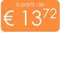 à partir de € 1372