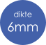 dikte 6mm