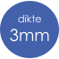 dikte 3mm