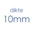 dikte 10mm