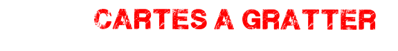 cartes a gratter