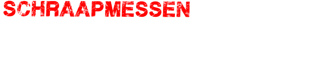 schraapmessen