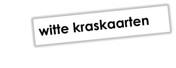 witte kraskaarten