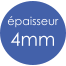 épaisseur 4mm
