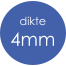 dikte 4mm