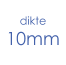 dikte 10mm