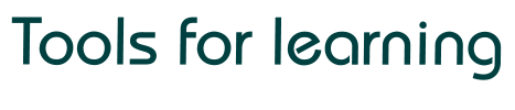 Tools for learning