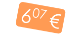607 €