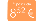 à partir de 852 €