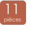 11  pièces