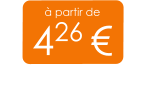 à partir de 426 €