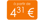 à partir de 431 €