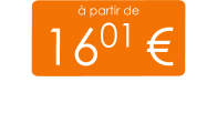 à partir de 1601 €