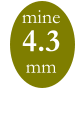 mine 4.3 mm