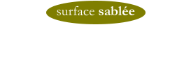 surface sablée