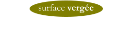 surface vergée