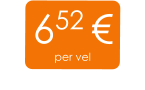 652 € per vel