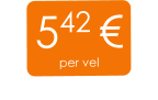 542 € per vel