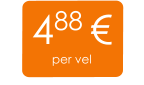 488 € per vel