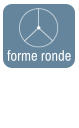 forme ronde
