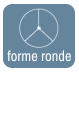 forme ronde