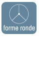 forme ronde