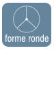 forme ronde