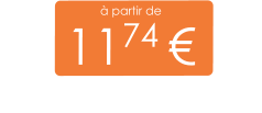 à partir de 1174 €