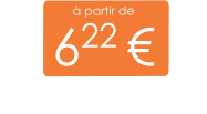 à partir de 622 €