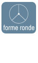 forme ronde