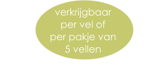 verkrijgbaar  per vel of  per pakje van  5 vellen
