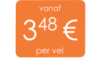 vanaf 348 € per vel