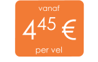 vanaf 445 € per vel