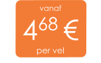 vanaf 468 € per vel