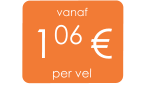 vanaf 106 € per vel
